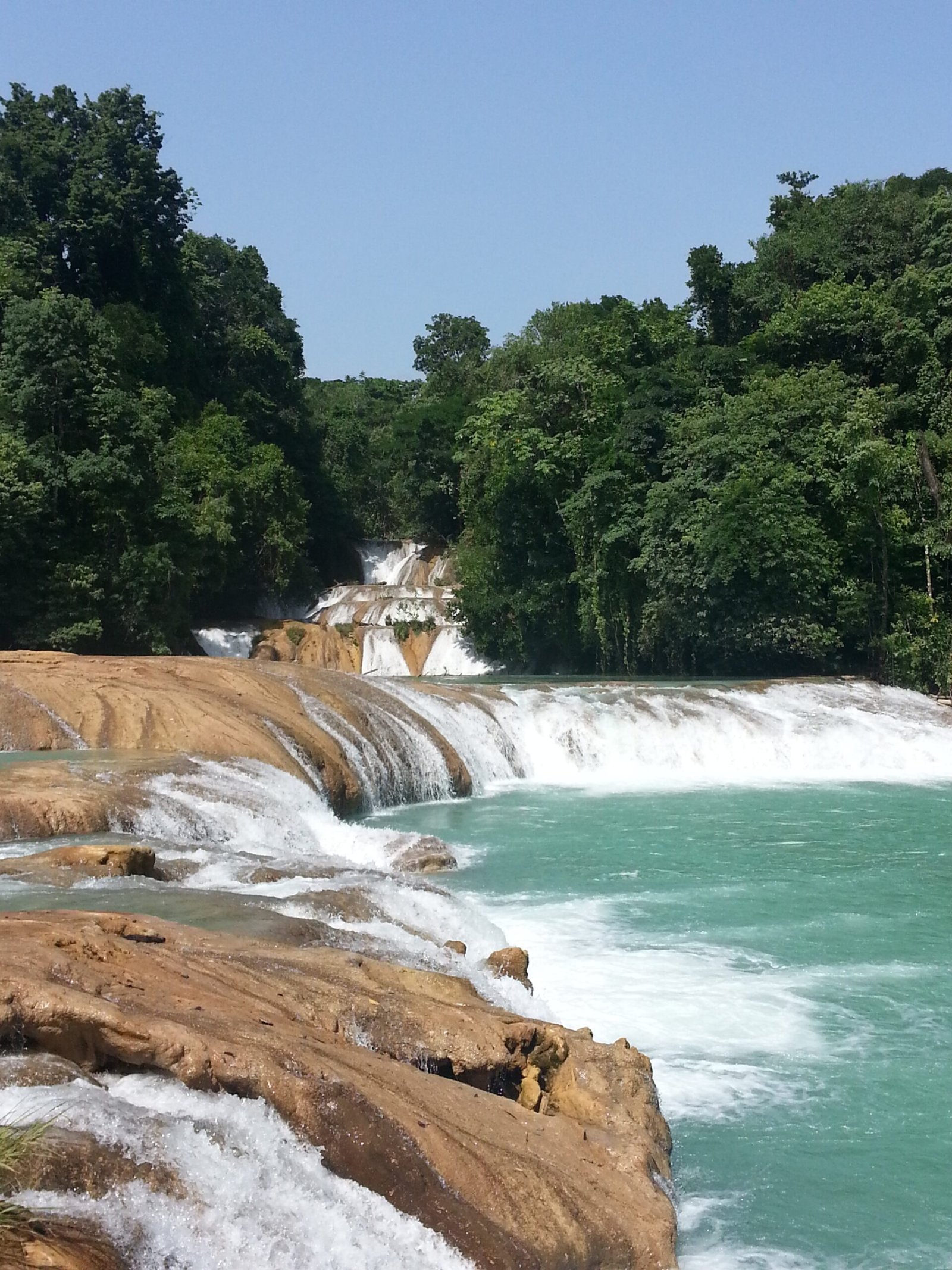 Cascadas de Agua Azul Mexico