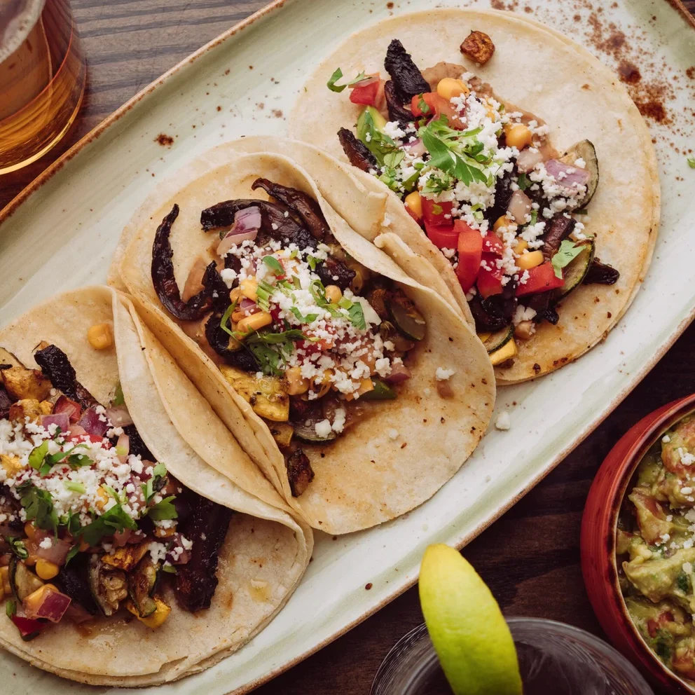 Meksikieciu maistas tacos